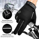Bikingmoreok Touchscreen Full Finger Cycling Gloves
