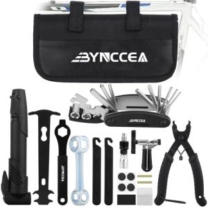 Bynccea Portable Bike Tire Repair Tool Kit