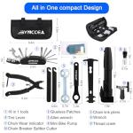 Bynccea Portable Bike Tire Repair Tool Kit