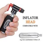 Portable CO2 Inflator Kit for Bikes with Repair Tools
