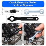 Bynccea Portable Bike Tire Repair Tool Kit