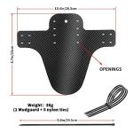 Dogagroom Mountain Bike Fender Set - 2 Pcs