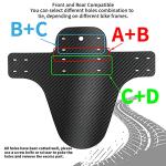 Dogagroom Mountain Bike Fender Set - 2 Pcs