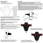 Dogagroom Mountain Bike Fender Set - 2 Pcs