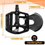 Bucklos Toe Clips and Straps for Bikes