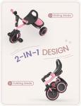Pink Kids Tricycle for Toddlers Ages 2-4