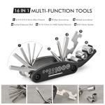 Bike Tire Repair Kit with Pump and Tools