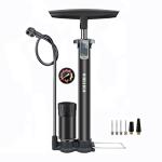 VIMILOLO Portable Electric Bike Pump with Gauge
