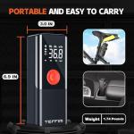 Portable Electric Bike Tire Inflator with LED Light