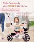 KRIDDO 2-in-1 Electric Tricycle for Toddlers