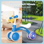 Colorful Lighting Balance Bike for Toddlers