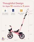 KRIDDO 2-in-1 Electric Tricycle for Toddlers