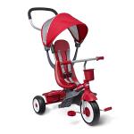 EZ Fold 4-in-1 Red Stroller Trike for Kids