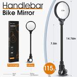 Adjustable Handlebar Bike Rear View Mirrors