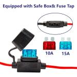 10AWG 2FT Electric Bike Cord Connectors (2 Pack)