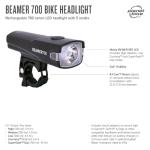 Bright Beamer 700 Bike Headlight by Planet Bike
