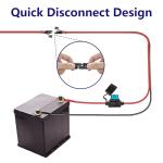 10AWG 2FT Electric Bike Cord Connectors (2 Pack)