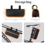 Portable Bike Repair Kit with Pump and Tools