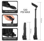 Portable Bike Repair Kit with Pump and Tools