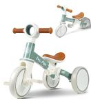 LOL-FUN 4-in-1 Toddler Balance Bike for Kids