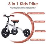 3-in-1 Folding Tricycle for Toddlers 2-5 Years