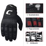 CHCYCLE Men's Touch Screen Mountain Bike Gloves