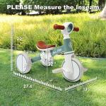 LOL-FUN 4-in-1 Toddler Balance Bike for Kids