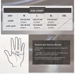 CHCYCLE Men's Touch Screen Mountain Bike Gloves