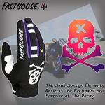 FASTGOOSE Black Motocross Riding Gloves - Large