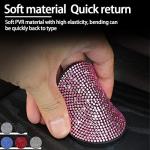Stylish Rhinestone Cup Holder Coasters for Cars