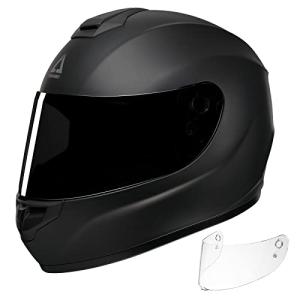 Triangle Full Face Motorcycle Helmet with Visors