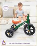 KRIDDO Adjustable Kids Tricycle for Ages 2-5