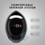 Triangle Full Face Motorcycle Helmet with Visors