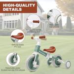 AmazingJoy 4-in-1 Toddler Tricycle for Kids