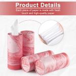 4-Pack Car Tissue Holder with Travel Tissues