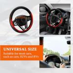 Ziciner Soft Leather Universal Steering Wheel Cover
