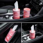 4-Pack Car Tissue Holder with Travel Tissues
