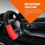 Ziciner Soft Leather Universal Steering Wheel Cover