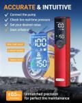 Portable Electric Bike Pump - 120PSI Inflator