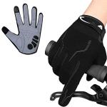 Men’s Full Finger Cycling Gloves - Black XL