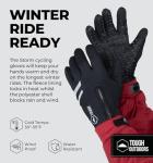 Warm Winter Cycling Gloves with Touchscreen Compatibility