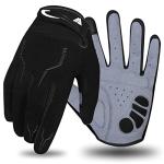 Men’s Full Finger Cycling Gloves - Black XL
