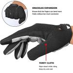 Men’s Full Finger Cycling Gloves - Black XL