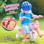Colorful Toddler Tricycle with Adjustable Seat