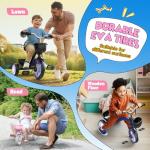 Colorful Toddler Tricycle with Adjustable Seat