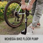 MOHEGIA High Pressure Bike Floor Pump with Gauge