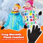 Kids Winter Cycling Gloves for Ages 4-12