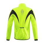 ARSUXEO Men's Thermal Softshell Jacket, Green, XL