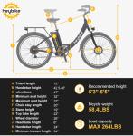 Heybike Cityscape 350W Electric Cruiser Bicycle