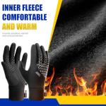 Saliryj Winter Gloves Thermal Warm Touch Screen Gloves Bike Gloves Cycling Gloves for Driving，Cycling，Running，Hiking